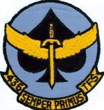Patch: 436th Tactical Fighter Squadron, 479th Tactical Fighter Wing, George Air Force Base, Victorville, California