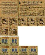 *Front of Mileage Ration Coupon Book (Office of Price Administration)