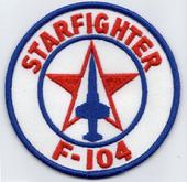 Patch: F-104 Starfighter