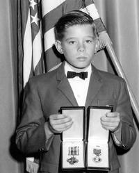 Roy J. Blakeley; Official USAF Photo with F-104 Starfighter (1962; 33 years old)