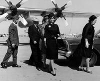 Major Roy J. Blakeley Awards Presentation, Dyess Air Force Base, Abilene, Texas (John Lewis Ashton, Johnnye Blakeley, and Edna Ashton; October 21, 1965)