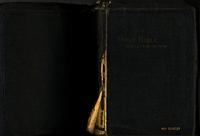 Roy J. Blakeley's Bible given to him by his mother on his 12th birthday (December 10, 1940).