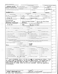 AF Form 183c: "Morning Report Casualty Accounting (July 27, 1965)"; Captain Roy J. Blakeley