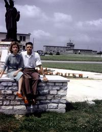 Roy J. and Johnnye L. Blakeley; Chaumont Air Base, Chaumont, France (February 1961)