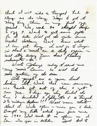 Letter from Captain Roy J. Blakeley to his parents, James Louis and Violet Blakeley (July 5, 1965); Page Two