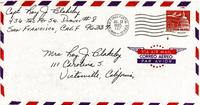 Envelope: Letter from Captain Roy J. Blakeley to Johnnye Blakeley (July 12, 1965)
