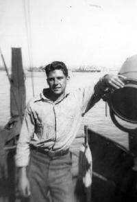 Roy J. Blakeley; Seaman first class (S1c); United States Navy; Principal Duty: Quarter Master Striker (QMSN); Aboard the USS PCC-1244 (1948)