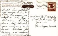 Postcard from Captain Roy J. Blakeley to his parents, James Louis and Violet Blakeley (June 27, 1965)