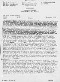AF Reserve Order No. 175; 2nd Lt. Roy J. Blakeley; Training Class 53-G; 3308th Pilot Training Squadron, Stallings Air Base, Kingston, North Carolina (Date to Report: September 24, 1952)