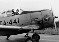 2nd Lt. Roy J. Blakeley; North American T-6G; 3308th Pilot Training Squadron, Stallings Air Base, Kingston, North Carolina