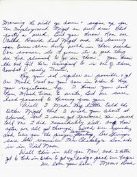 Letter (Returned) to Roy J. Blakeley from his mother, Violet Blakeley (July 18, 1965); Page Two