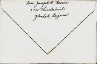 Letter of Condolence; Pat Nevers, wife of Captain Joseph R. Nevers