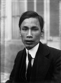 Nguyen Ai Quoc [Ho Chi Minh] Indo-Chinese delegate to the French Communist Congress in Marseilles (December 26, 1921)