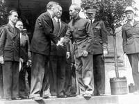 Ho Chi Minh, President of the Republic of Vietnam received by Georges Bidault, French Prime Minister (July 2, 1946)