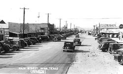 Main Street; Wink, Texas (1928)