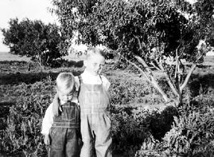 Roy James Blakeley and brother, David Cleveland (1933)